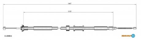 Трос зупиночних гальм ADRIAUTO 1102681