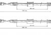 Трос ручного гальма ADRIAUTO 330245 (фото 1)