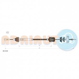 Трос сцепления ADRIAUTO 350129