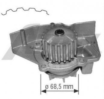 Насос води AIRTEX 1563 (фото 1)