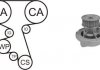 Насос води + комплект зубчастого ременя WPK164201 AIRTEX
