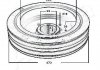 Ременный шкив, коленчатый вал 122-05-500 ASHIKA 12205500 (фото 4)