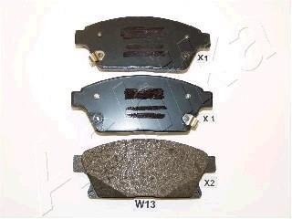 Тормозные колодки, дисковый тормоз (набор) ASHIKA 500WW13 (фото 1)