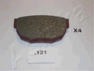 Гальмівні колодки, дискове гальмо (набір) ASHIKA 5101121