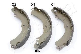 Комплект тормозных колодок 55-00-007 ASHIKA 5500007