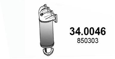 Каталізатор ASSO 340046