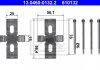 Комплектующие для тормозных колодок ATE 13046001322 (фото 1)