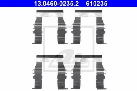 Комплектуючі для гальмівних колодок ATE 13046002352 (фото 1)