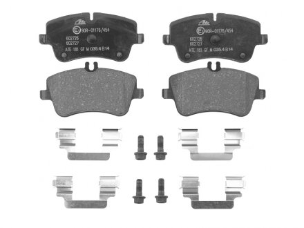 Комплект тормозных колодок, дисковый тормоз ATE 13.0460-2727.2