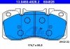 Комплект тормозных колодок, дисковый тормоз 13.0460-4828.2 ATE 13046048282 (фото 1)