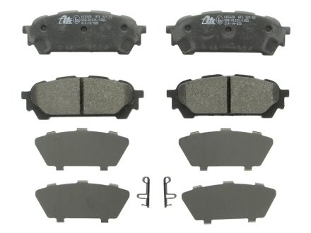 Комплект тормозных колодок, дисковый тормоз 13.0460-5628.2 ATE 13046056282 (фото 1)