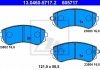 Комплект тормозных колодок, дисковый тормоз 13.0460-5717.2 ATE 13046057172 (фото 1)