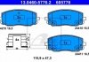 Гальмівні колодки, дискові ATE 13.0460-5776.2 (фото 2)