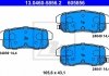 Комплект тормозных колодок, дисковый тормоз 13.0460-5856.2 ATE 13046058562 (фото 1)