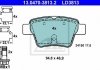 Комплект тормозных колодок, дисковый тормоз 13.0470-3813.2 ATE 13047038132 (фото 1)