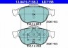 Комплект тормозных колодок, дисковый тормоз 13.0470-7158.2 ATE 13047071582 (фото 1)