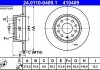 Тормозной диск ATE 24.0110-0409.1 (фото 1)
