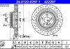 Диск тормознойTYL MERCEDES GLE W166 15- ATE 24012202971 (фото 1)