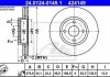 Тормозной диск 24.0124-0149.1 ATE 24012401491 (фото 1)