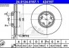 Тормозной диск 24.0124-0167.1 ATE 24012401671 (фото 2)
