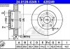 Тормозной диск 24.0128-0249.1 ATE 24012802491 (фото 1)