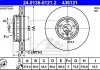 Тормозной диск 24.0136-0121.2 ATE 24013601212 (фото 2)