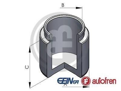 Елементи гальмівного супорта SEINSA AUTOFREN D025131