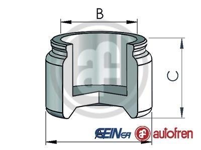 Поршень тормозного суппорта SEINSA AUTOFREN D025139