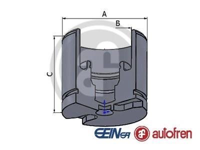 Елементи гальмівного супорта SEINSA AUTOFREN D025256