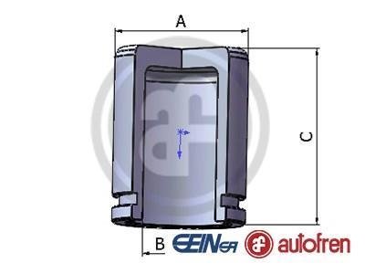 Елементи гальмівного супорта SEINSA AUTOFREN D025264