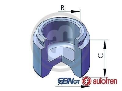 Елементи гальмівного супорта SEINSA AUTOFREN D025345