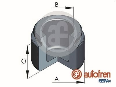 Поршень тормозного суппорта VW P. TOUAREG 3,0-4,2 02-10 SEINSA AUTOFREN D025369 (фото 1)