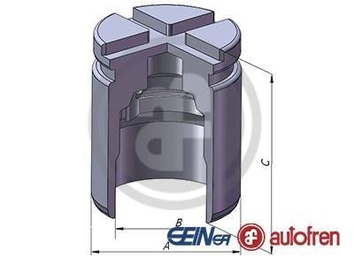 Елементи гальмівного супорта SEINSA AUTOFREN D025472