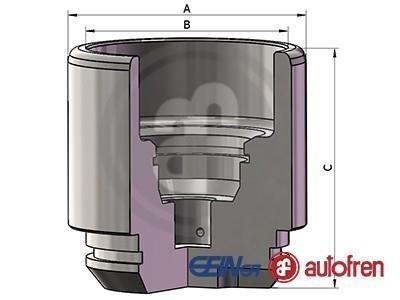 Поршень супорта SEINSA AUTOFREN D025691