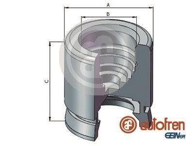 Поршень супорта гальмівного SEINSA AUTOFREN D025712