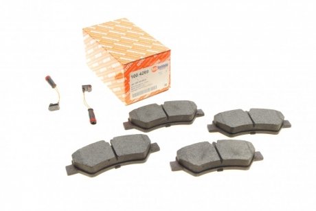 Колодки тормозные (задние) MB Sprinter 209-319 CDI/VW Crafter 30-35 06- AUTOTECHTEILE 100 4269