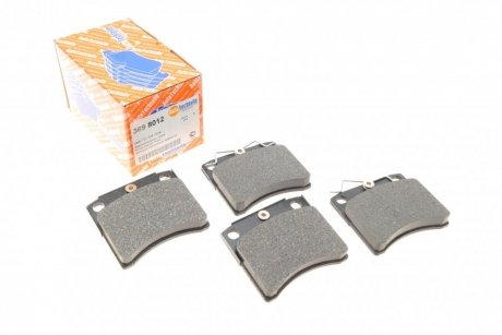 Колодки гальмівні (передні) VW T4 1.9-2.5D 90-95 R15 AUTOTECHTEILE 369 8012