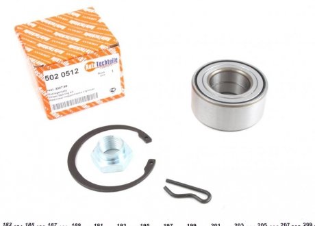 Подшипник ступицы (передней) Peugeot Partner/Citroen Berlingo 98- (42x82x36) AUTOTECHTEILE 502 0512