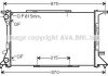 Радиатор охлаждения двигателя VAG (Ava) AVA COOLING AI2306 (фото 1)