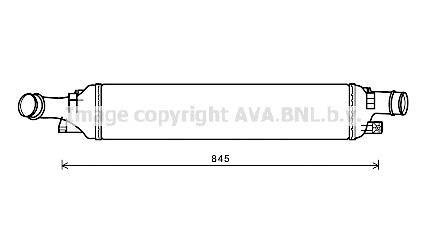 Интеркулер AVA COOLING AI4358