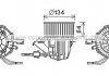 Вентилятор отопителя салона Audi A4 08>15, A5 09>12/11, Q5 08>12/12 AVA COOLING AI8391 (фото 1)