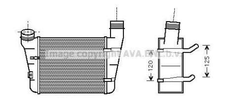 Інтеркулер AVA QUALITY COOLING AVA COOLING AIA4221