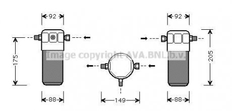 Осушитель, кондиционер AVA COOLING AID032