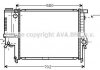 Радиатор охлаждения двигателя BMW 5-SER E34 MT/AT 89- (Ava) AVA COOLING BW2121 (фото 1)