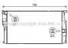 Радіатор, Система охолодження двигуна AVA COOLING BW2455 (фото 1)