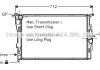 Радіатор, Система охолодження двигуна AVA COOLING BWA2292 (фото 1)