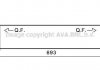 Интеркулер AVA QUALITY COOLING AVA COOLING BWA4473 (фото 1)