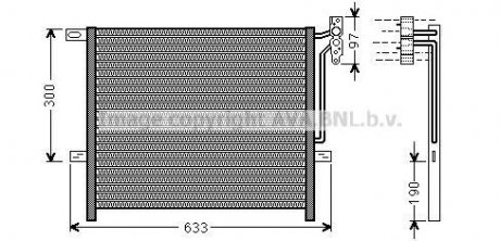 Конденсатор, кондиционер AVA COOLING BWA5369