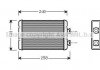 Теплообмінник, Система опалення салону AVA COOLING BWA6210 (фото 1)