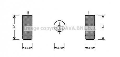 Осушувач кондиціонера AVA QUALITY COOLING AVA COOLING BWD063